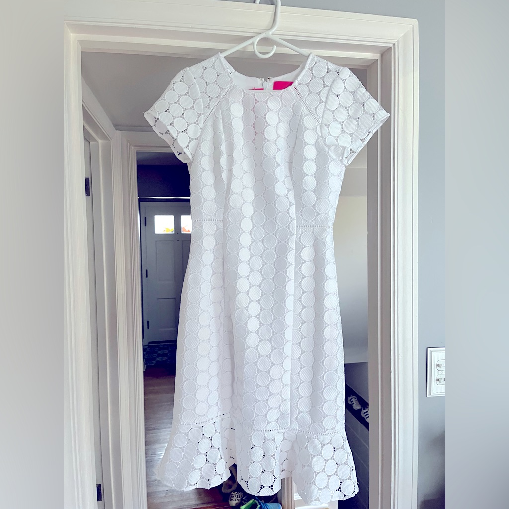 Lilly Pulitzer White Midi Dress
